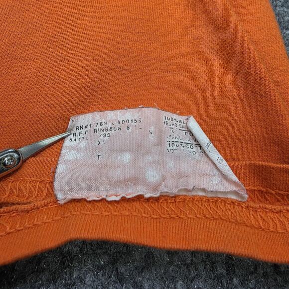 Clemson Tigers Shirt Mens XL Orange NCAA Football 2018 National Champions Hanes - Picture 14 of 14